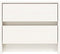vidaXL - Nachtkastjes - 2 - st - 40x31x35,5 - cm - massief - grenenhout - wit