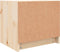vidaXL - Nachtkastjes - 2 - st - 40x31x35,5 - cm - massief - grenenhout