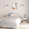 vidaXL - Nachtkastjes - 2 - st - 40x31x40 - cm - massief - grenenhout - wit