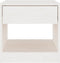 vidaXL - Nachtkastjes - 2 - st - 40x31x40 - cm - massief - grenenhout - wit