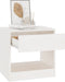 vidaXL - Nachtkastjes - 2 - st - 40x31x40 - cm - massief - grenenhout - wit
