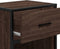 vidaXL - Nachtkastjes - 2 - st - 40x31x50 - cm - bewerkt - hout - bruin - eikenkleurig