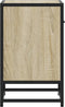 vidaXL - Nachtkastjes - 2 - st - 40x31x50 - cm - bewerkt - hout - sonoma - eikenkleurig