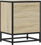 vidaXL - Nachtkastjes - 2 - st - 40x31x50 - cm - bewerkt - hout - sonoma - eikenkleurig