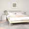 vidaXL - Nachtkastjes - 2 - st - 40x31x50 - cm - massief - grenenhout - wit