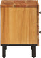 vidaXL - Nachtkastjes - 2 - st - 40x33x46 - cm - massief - acaciahout