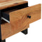 vidaXL - Nachtkastjes - 2 - st - 40x33x46 - cm - massief - acaciahout