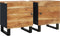 vidaXL - Nachtkastjes - 2 - st - 40x33x46 - cm - massief - acaciahout