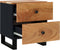 vidaXL - Nachtkastjes - 2 - st - 40x33x46 - cm - massief - acaciahout