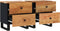 vidaXL - Nachtkastjes - 2 - st - 40x33x46 - cm - massief - acaciahout