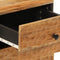 vidaXL - Nachtkastjes - 2 - st - 40x33x46 - cm - massief - acaciahout