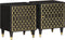 vidaXL - Nachtkastjes - 2 - st - 40x33x46 - cm - massief - mangohout