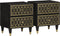 vidaXL - Nachtkastjes - 2 - st - 40x33x46 - cm - massief - mangohout