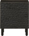 vidaXL - Nachtkastjes - 2 - st - 40x33x46 - cm - massief - mangohout - zwart