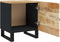 vidaXL - Nachtkastjes - 2 - st - 40x33x46 - cm - massief - mangohout