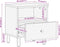 vidaXL - Nachtkastjes - 2 - st - 40x33x46 - cm - massief - mangohout