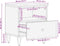 vidaXL - Nachtkastjes - 2 - st - 40x33x46 - cm - massief - mangohout