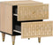 vidaXL - Nachtkastjes - 2 - st - 40x33x46 - cm - massief - mangohout