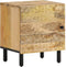 vidaXL - Nachtkastjes - 2 - st - 40x33x46 - cm - massief - mangohout