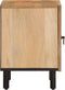 vidaXL - Nachtkastjes - 2 - st - 40x33x46 - cm - massief - mangohout