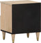 vidaXL - Nachtkastjes - 2 - st - 40x33x46 - cm - massief - mangohout