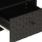 vidaXL - Nachtkastjes - 2 - st - 40x33x46 - cm - massief - mangohout - zwart