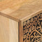 vidaXL - Nachtkastjes - 2 - st - 40x33x46 - cm - massief - mangohout