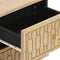 vidaXL - Nachtkastjes - 2 - st - 40x33x46 - cm - massief - mangohout