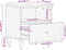 vidaXL - Nachtkastjes - 2 - st - 40x33x46 - cm - massief - mangohout