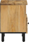 vidaXL - Nachtkastjes - 2 - st - 40x33x46 - cm - massief - mangohout