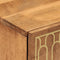 vidaXL - Nachtkastjes - 2 - st - 40x33x46 - cm - massief - mangohout
