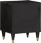 vidaXL - Nachtkastjes - 2 - st - 40x33x46 - cm - massief - mangohout