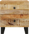 vidaXL - Nachtkastjes - 2 - st - 40x33x46 - cm - massief - mangohout