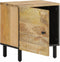 vidaXL - Nachtkastjes - 2 - st - 40x33x46 - cm - massief - mangohout