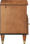 vidaXL - Nachtkastjes - 2 - st - 40x33x46 - cm - massief - mangohout