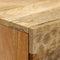 vidaXL - Nachtkastjes - 2 - st - 40x33x46 - cm - massief - mangohout