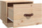 vidaXL - Nachtkastjes - 2 - st - 40x34x35 - cm - massief - grenenhout