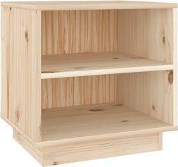 vidaXL - Nachtkastjes - 2 - st - 40x34x40 - cm - massief - grenenhout