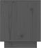 vidaXL - Nachtkastjes - 2 - st - 40x34x40 - cm - massief - grenenhout - grijs