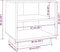 vidaXL - Nachtkastjes - 2 - st - 40x34x40 - cm - massief - grenenhout - honingbruin