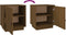 vidaXL - Nachtkastjes - 2 - st - 40x34x45 - cm - massief - grenenhout - honingbruin