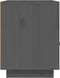 vidaXL - Nachtkastjes - 2 - st - 40x34x45 - cm - massief - grenenhout - grijs