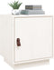 vidaXL - Nachtkastjes - 2 - st - 40x34x45 - cm - massief - grenenhout - wit