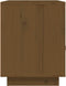 vidaXL - Nachtkastjes - 2 - st - 40x34x45 - cm - massief - grenenhout - honingbruin