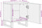 vidaXL - Nachtkastjes - 2 - st - 40x34x46 - cm - massief - acaciahout