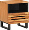 vidaXL - Nachtkastjes - 2 - st - 40x34x46 - cm - massief - acaciahout
