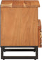 vidaXL - Nachtkastjes - 2 - st - 40x34x46 - cm - massief - acaciahout