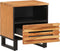vidaXL - Nachtkastjes - 2 - st - 40x34x46 - cm - massief - acaciahout
