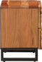 vidaXL - Nachtkastjes - 2 - st - 40x34x46 - cm - massief - acaciahout