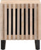 vidaXL - Nachtkastjes - 2 - st - 40x34x46 - cm - massief - gebleekt - mangohout